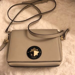 Tan leather Kate spade cross body bag